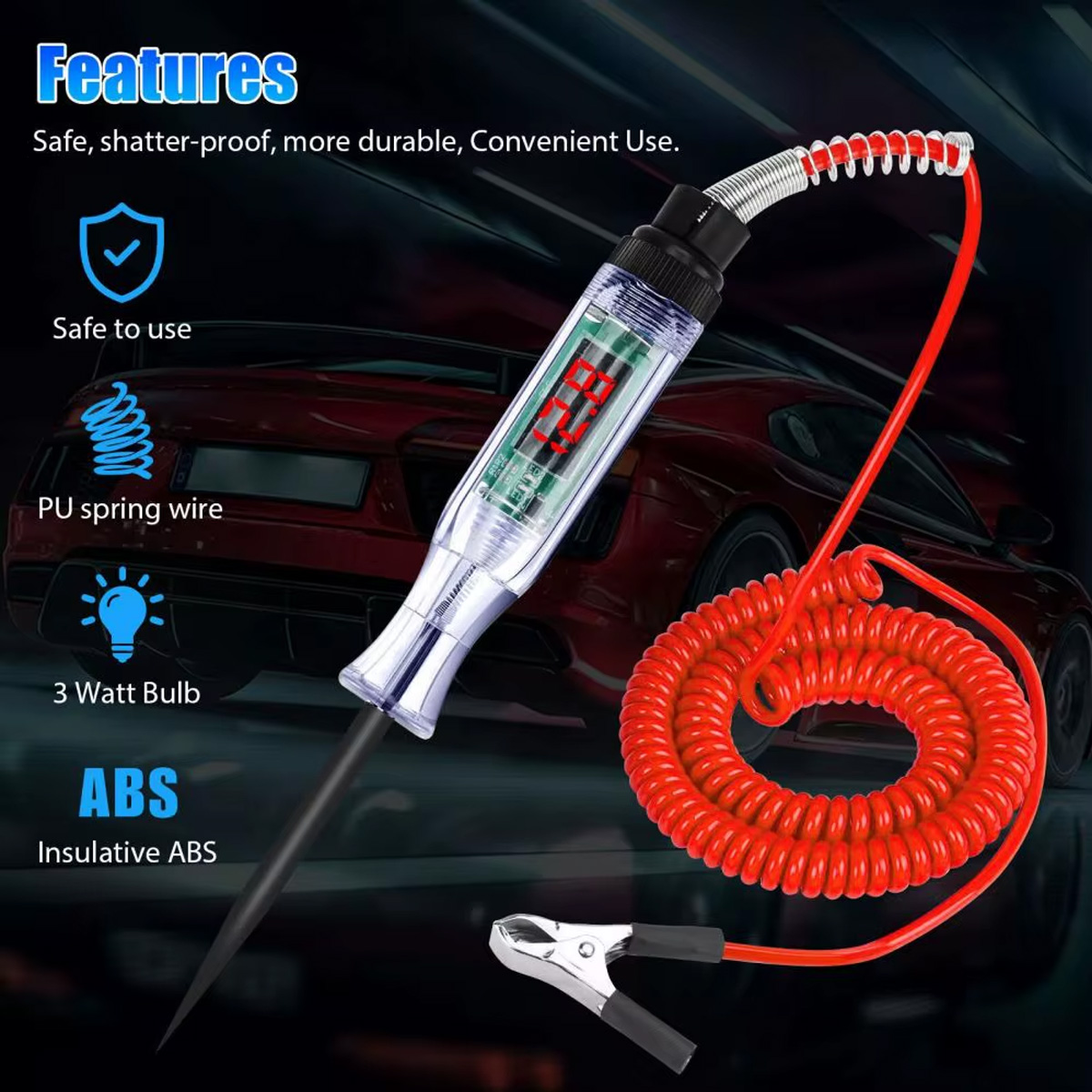 Tester obwodów samochodowych 6 – Car Diagnostic Tool recenzja i cena